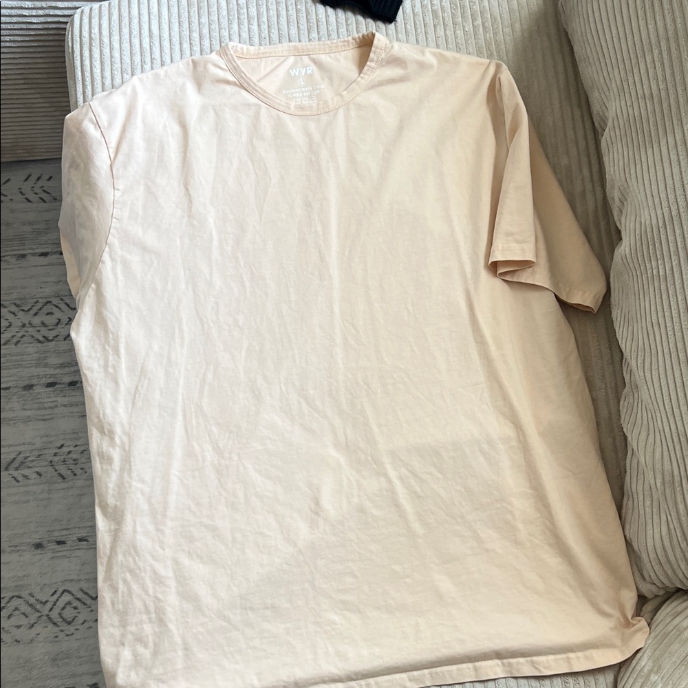 Classic Beige Short Sleeve Tee